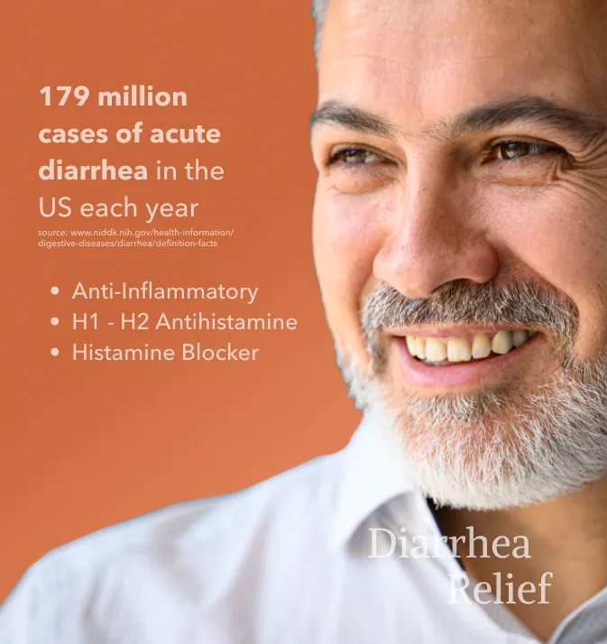 179 million cases of acute diarrhea in the us