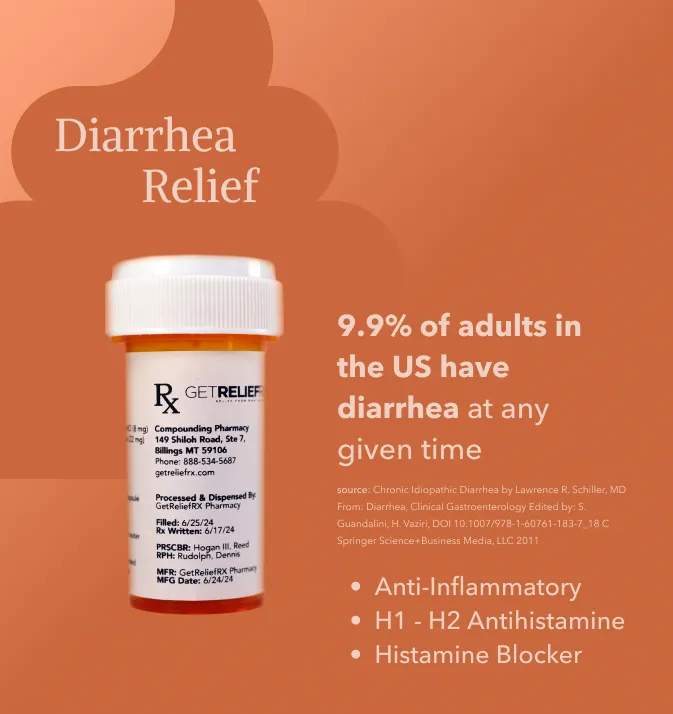 5% of the u.s. population has diarrhea