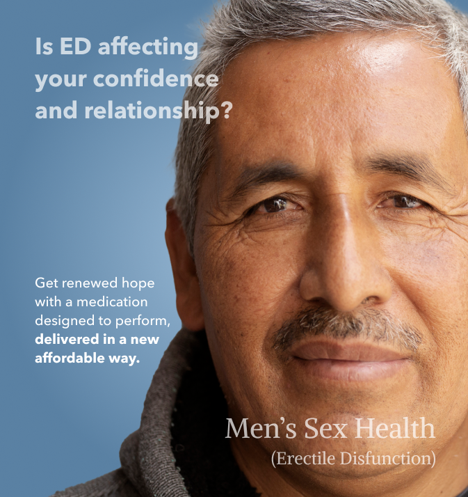 Is ED affecting your confidence and relationship?