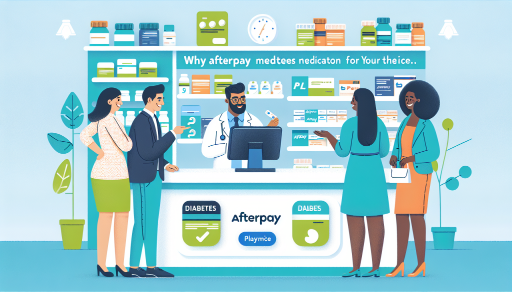 afterpay for diabetes medication